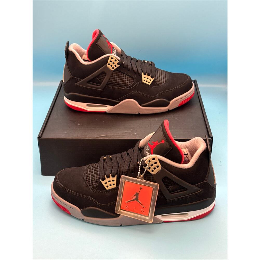 Air Jordan 4 2012 Retro Bred m8.5 w10 - Picture 3 of 15